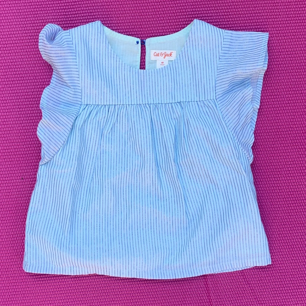 Toddler girls strip tank top